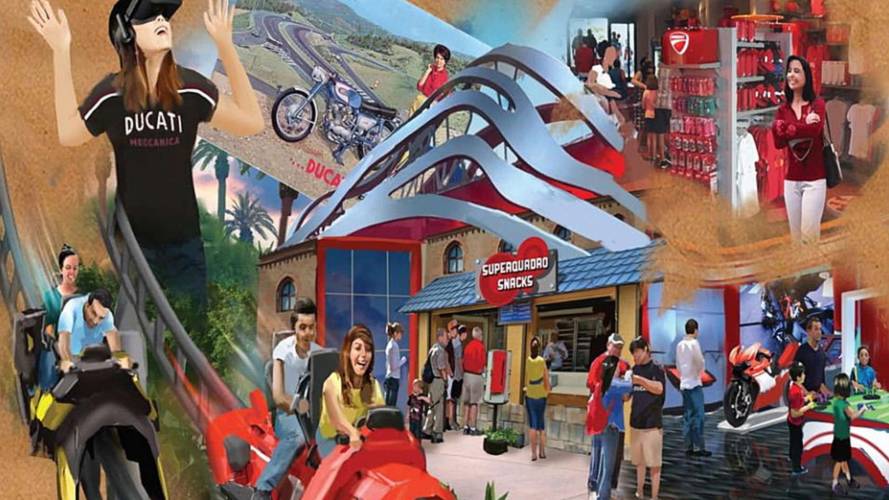 Primera piedra parque temático Ducati World Mirabiliandia