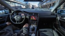 Volkswagen e-Golf autonome