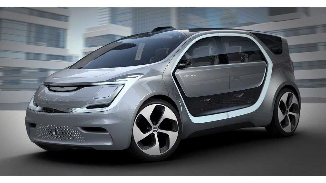 Chrysler Unveils Portal Electric Minivan - 100 kWh Battery & 250 Miles Of Range (w/video)