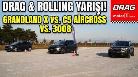Drag: Peugeot 3008 vs Citroën C5 Aircross vs Opel Grandland X