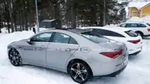 Mercedes-Benz CLA PHEV Spy Photo