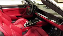 Porsche 911 (992) Bordeaux Red Interior
