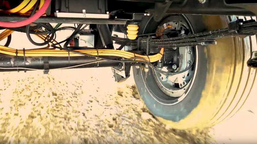 Lordstown Teases Endurance Truck's In-Wheel Motor In Action