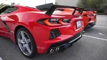Chevrolet Corvette C8 Wing Comparison Video
