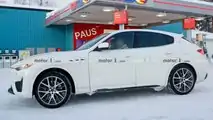 2021 Maserati Levante Trofeo spia Fotos