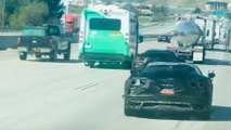 Yeni Chevrolet Corvette Z06 casus video fotoğraflar