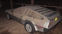 Delorean abandonado durante 32 años