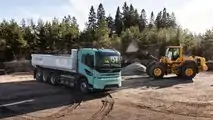 Volvo Truck - heavy-duty electric concept truck for construction operations and regional transport