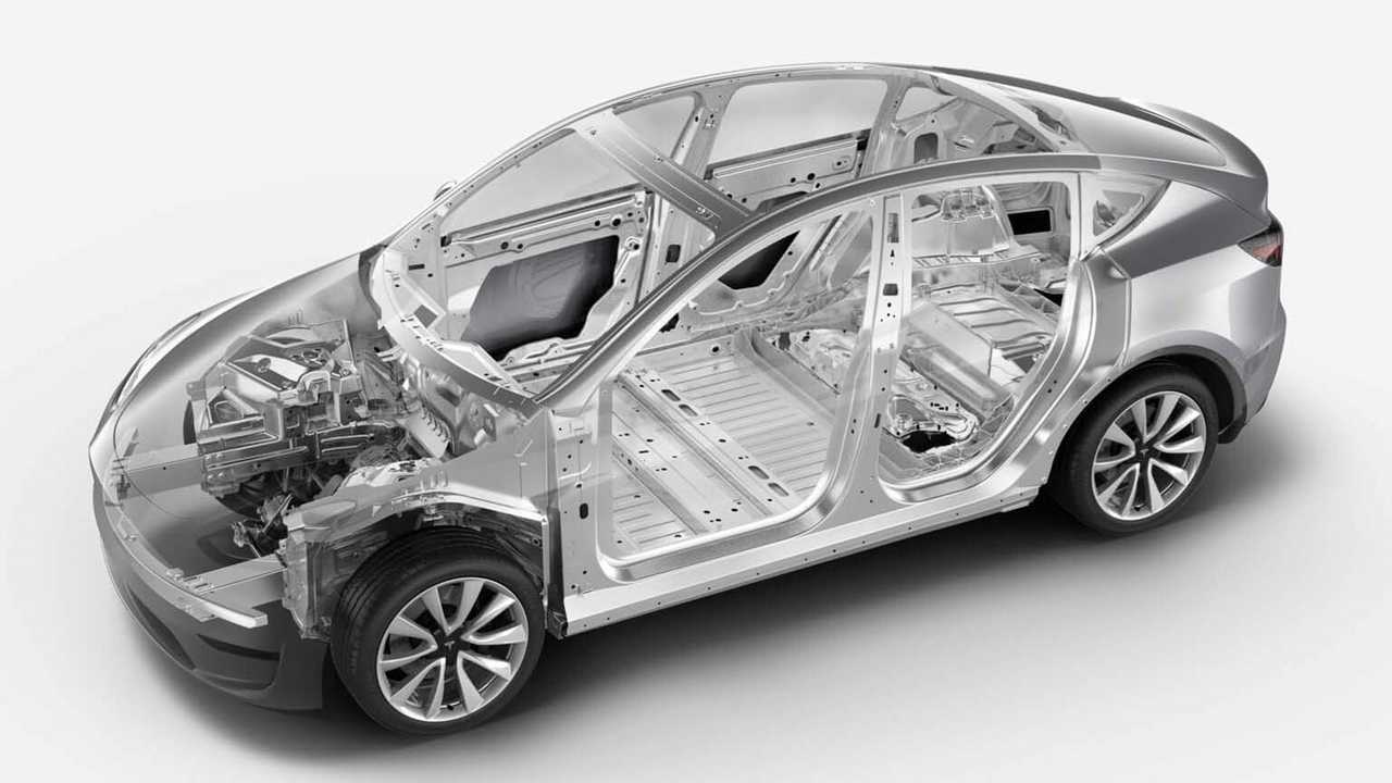 Body Shells Of Ford Mach-E And Tesla Model Y Tell Us About Legacy
