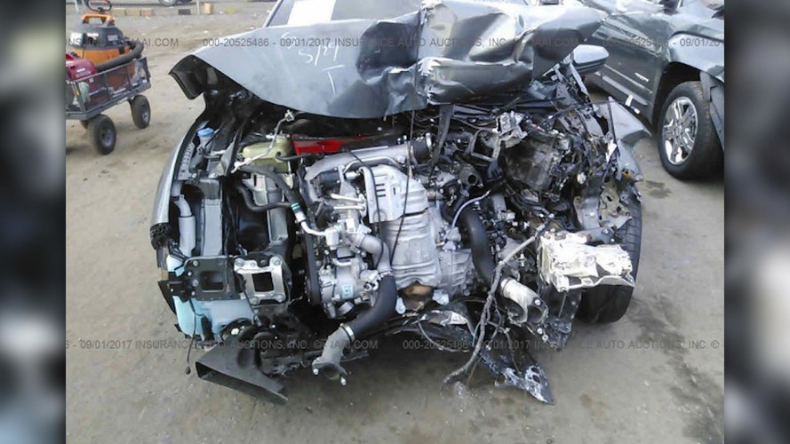 Honda Civic Type R Crash