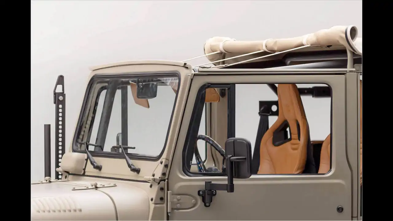 linke Seite chrom Landcruiser J4 Türgriff außen linke Seite chrom Landcruiser J4 Türgriff außen