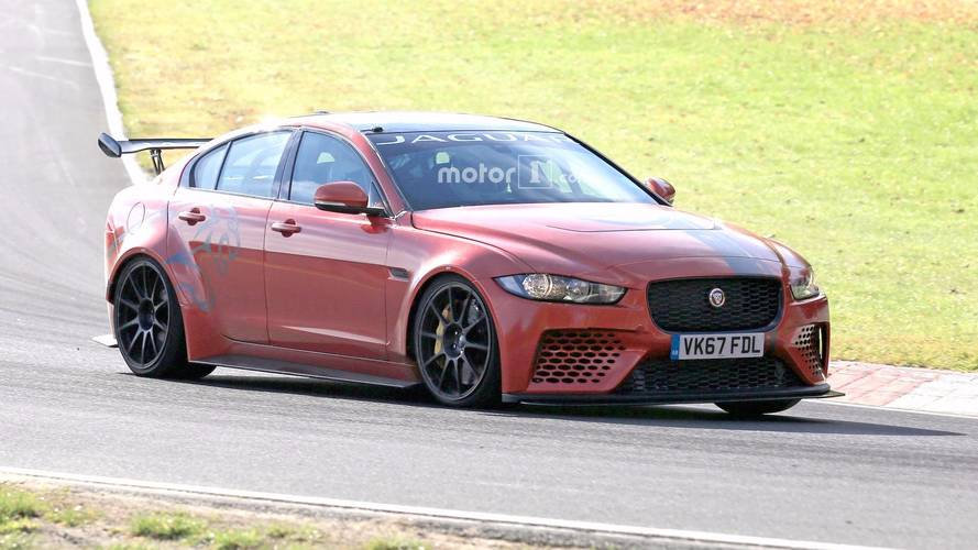 Jaguar XE SV Project 8 Nurburgring Spy Photos