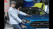 IAA 2017: Sitzprobe im neuen Ford EcoSport