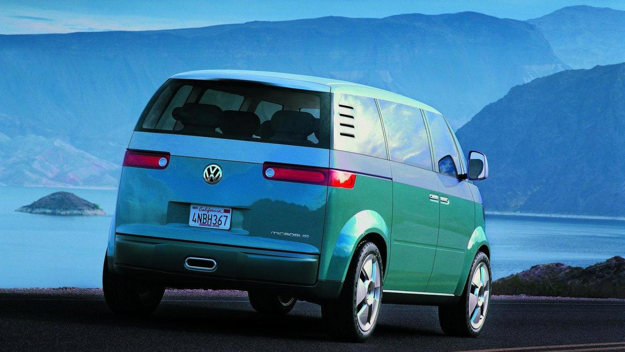 Volkswagen Working On New Microbus Motor1 Photos Volkswagen Microbus Concept North American International Auto Show Debut 2001
