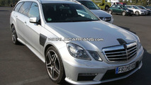 2010 Mercedes Benz E 63 AMG Wagon AMG Spied in Daylight