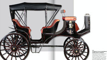 Michael Jackson's Neverland Valley electrified horse-drawn carriage
