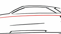 Audi A1 body design teaser 18.01.2010