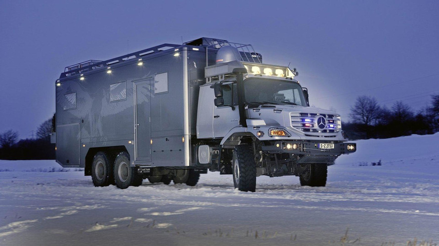 Mercedes-Benz Zetros 6X6 truk 2011