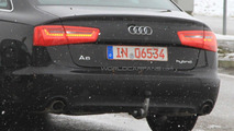 2012 Audi A6 Hybrid spied 18.02.2011
