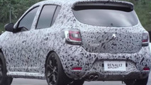 Renault Sandero RS screenshot from teaser video