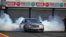 Bentley Continental GT modified for drag racing