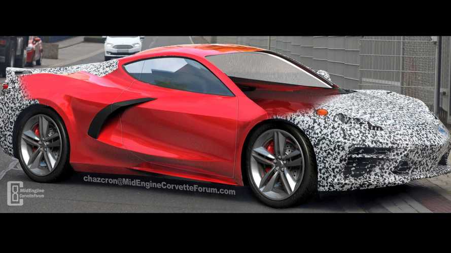 Mid-engine Corvette gets 360-degree viewing in fan render Mid-engine Corvette gets 360-degree viewing in fan render