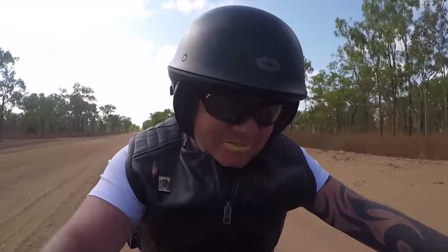 Riding A Stock Harley To The Tip Of Australia