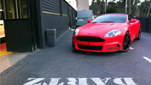 Mansory Aston Martin DBS with Dartz red satin matt wrap 03.01.2012