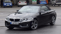 Makyajlı BMW 2 Serisi Convertible casus fotoğrafları