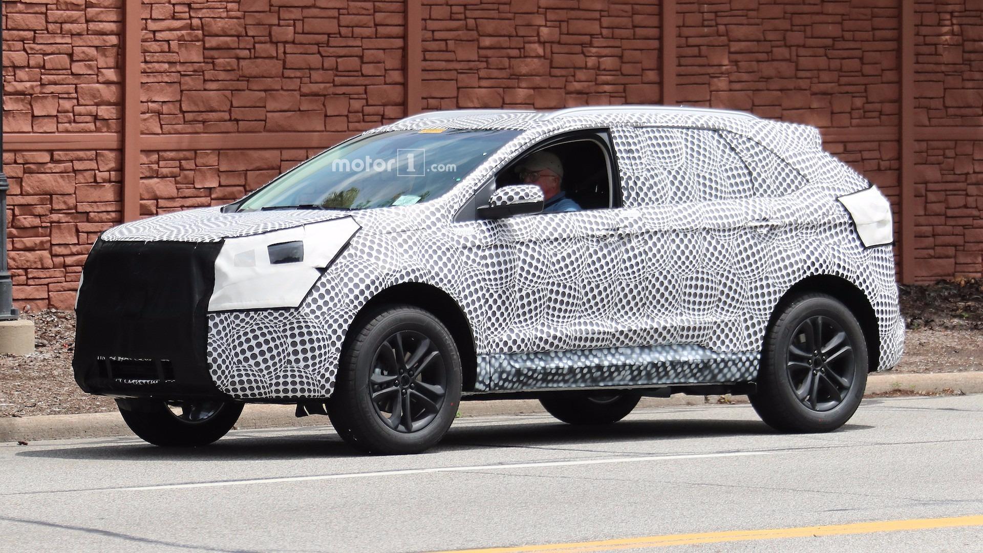 Sharper 2019 Ford Edge Spied Testing Near Dearborn