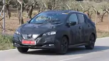 2018 Nissan Leaf spy photo