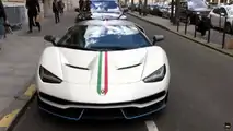 Lamborghini Centenario sokaklarda