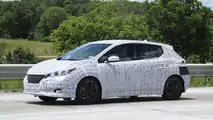 2018 Nissan Leaf casus fotoğrafları
