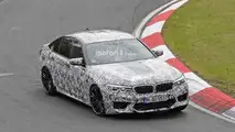 2018 BMW M5 Nürburgring casus fotoğrafları