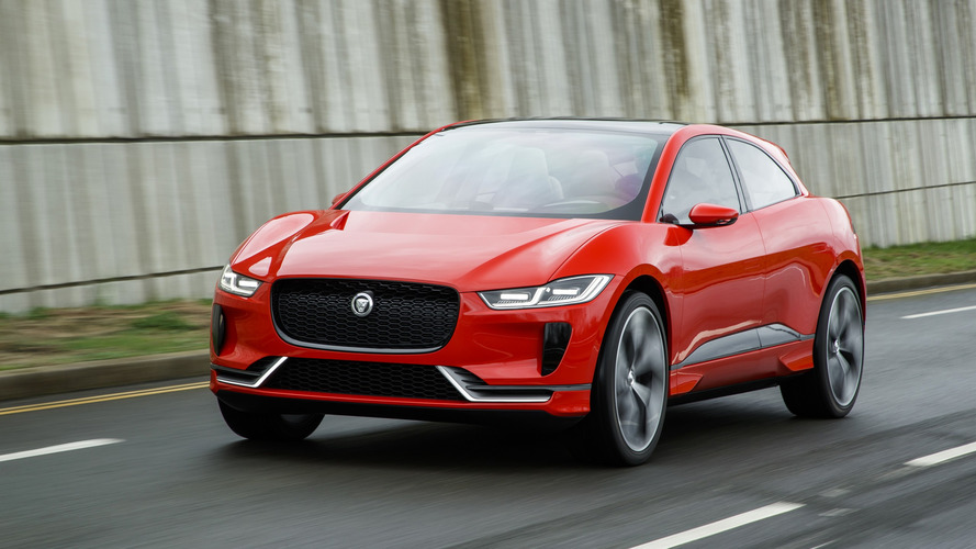 Jaguar I-Pace concept in London