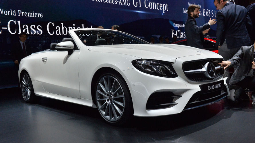 2018 Mercedes E Cl Cabriolet Go On Take Your Top Off