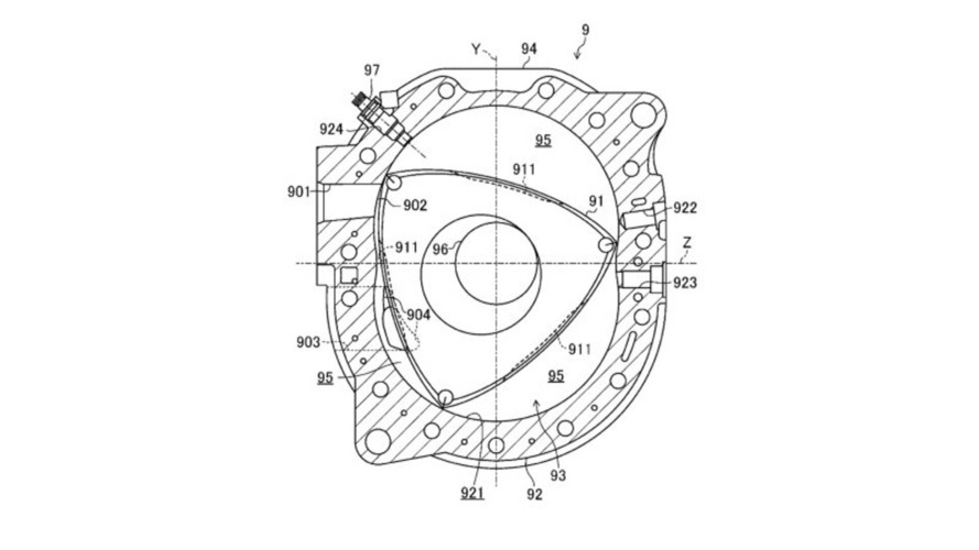 Mazda Wankel patents