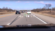2017 Lincoln Continental head-up display