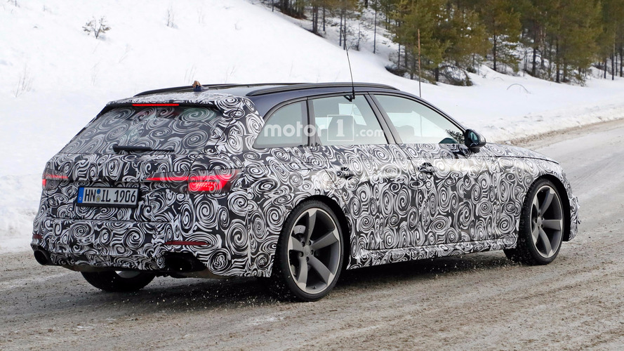 Audi RS4 Avant Spy Pics