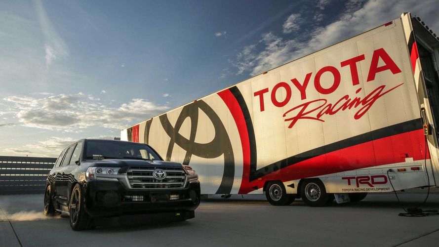 Toyota Land Cruiser Speed Record