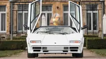 Gold-Plated Lamborghini Countach