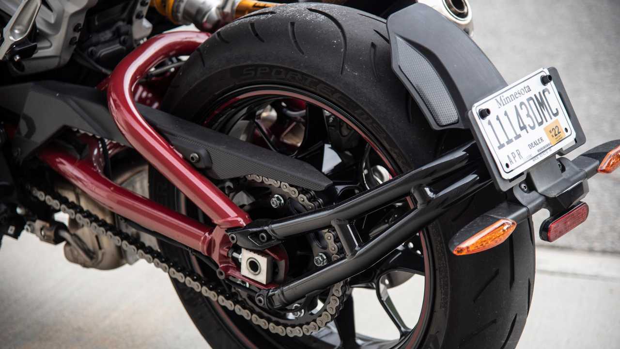 2022 Indian FTR Carbon rear fender