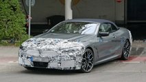 BMW 8 Series Convertible spy photo (front three-quarters)