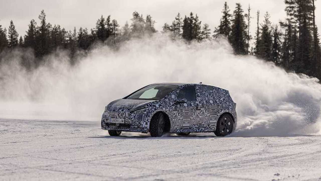 2021 Cupra Born soğuk hava testleri