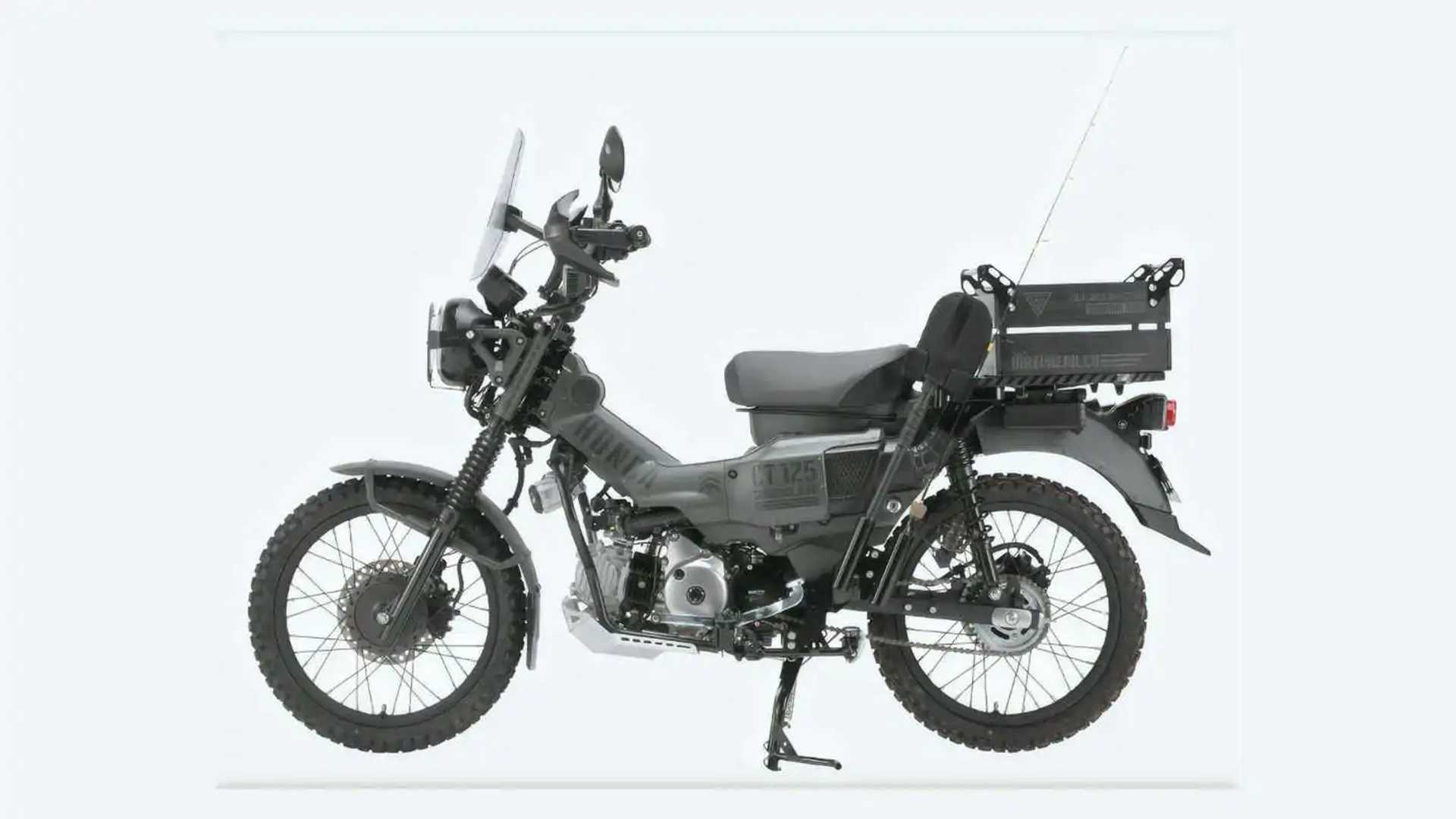 Dirtfreak Honda CT125 Survival ADV Custom Declares Adventure Time