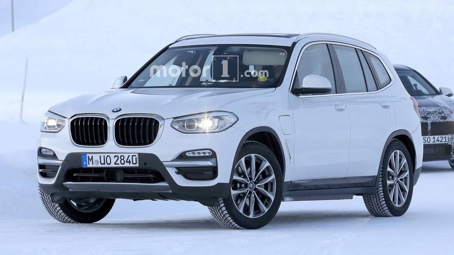 2019 BMW iX3 spy photo