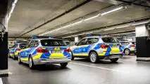Mini im Blaulicht-Einsatz