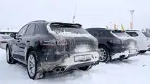 2019 Porsche Macan facelift spy photo