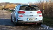 Essai comparatif - Hyundai i30 N / Honda Civic Type R (2017)