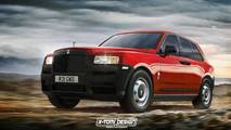 Rolls-Royce Cullinan Render'ları
